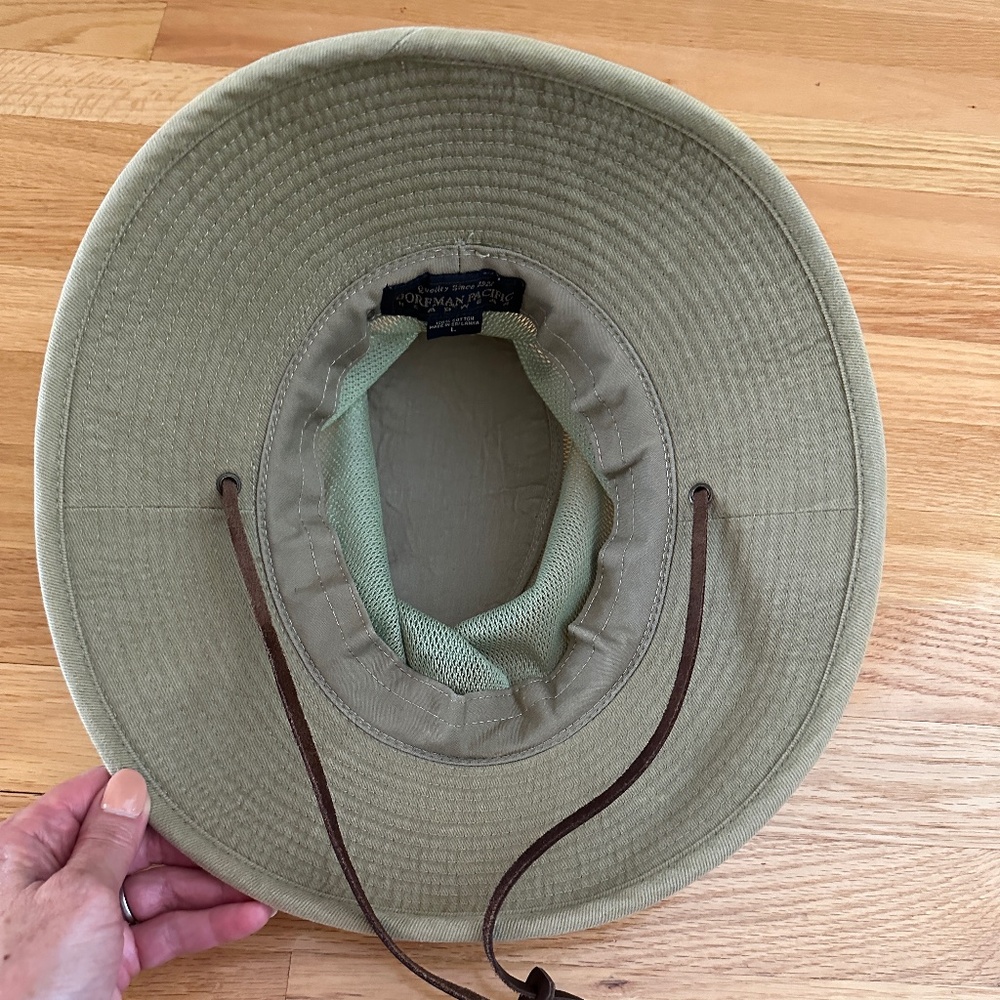 Dorfman Pacific Canvas Safari Hat Size Large - Picture 8 of 16